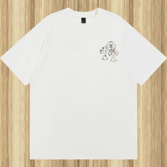 Chrome Hearts Crew Neck Short Sleeve T-Shirt - Picture 1 of 2
